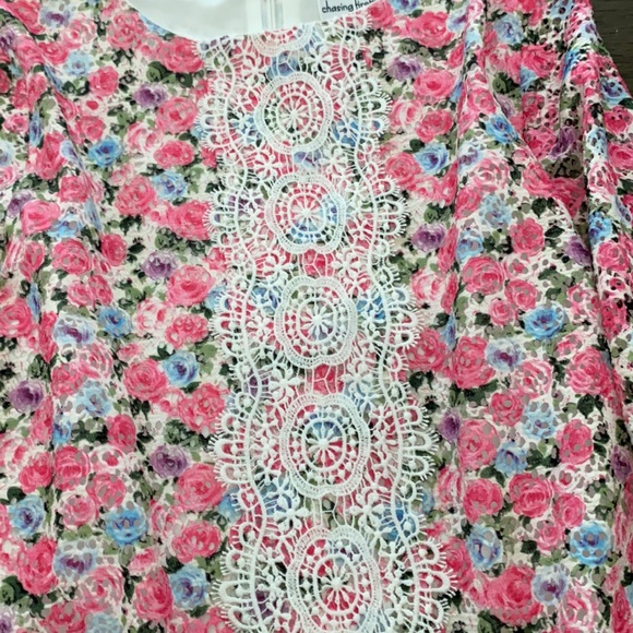 Chasing Fireflies Floral Lace Dress - Picture 6 of 6